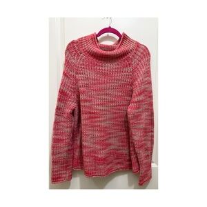 NIC + ZOE Textured Knit Turtleneck Sweater